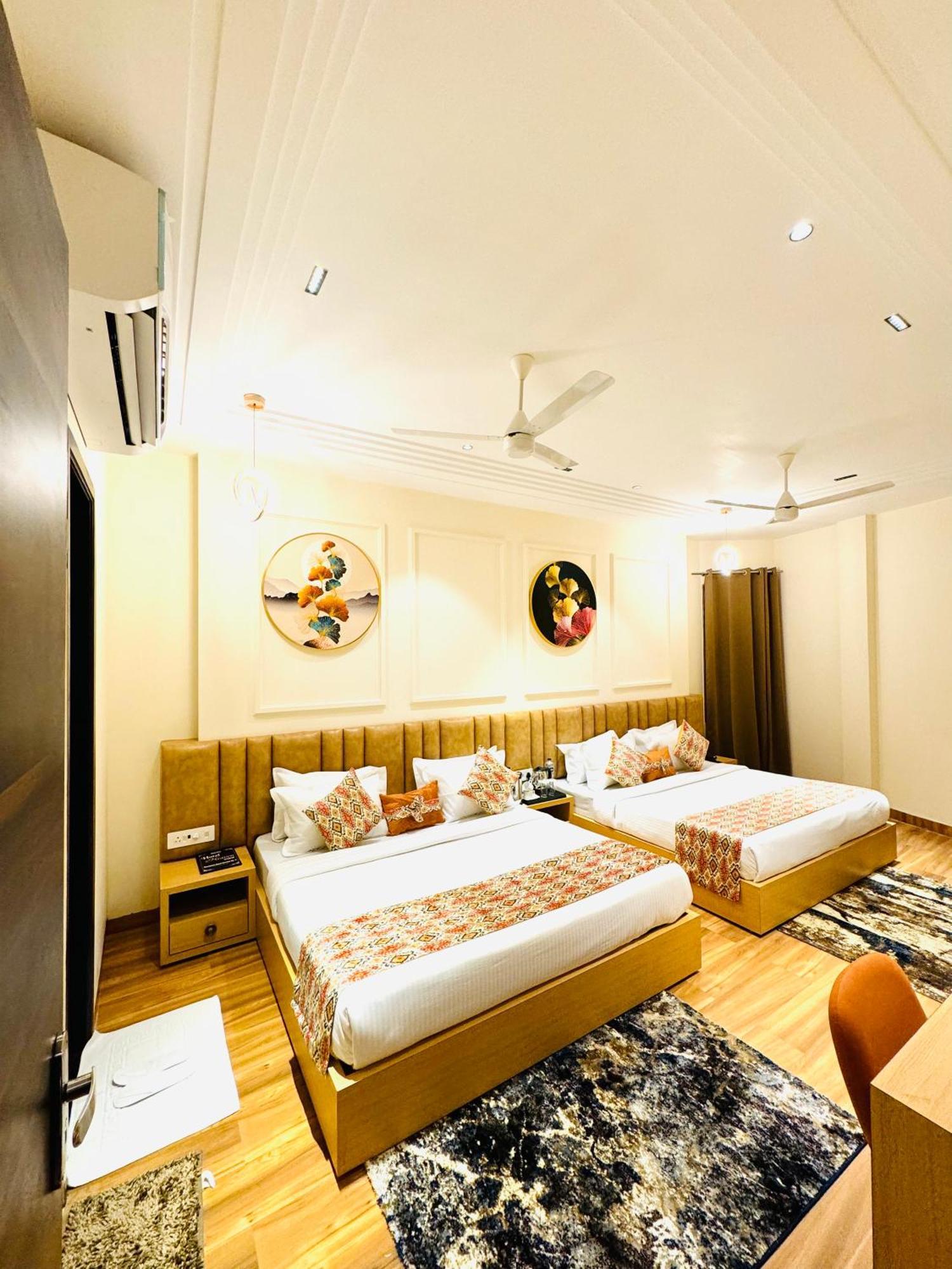 אמריצר Hotel Heaven View - 50M From Golden Temple מראה חיצוני תמונה